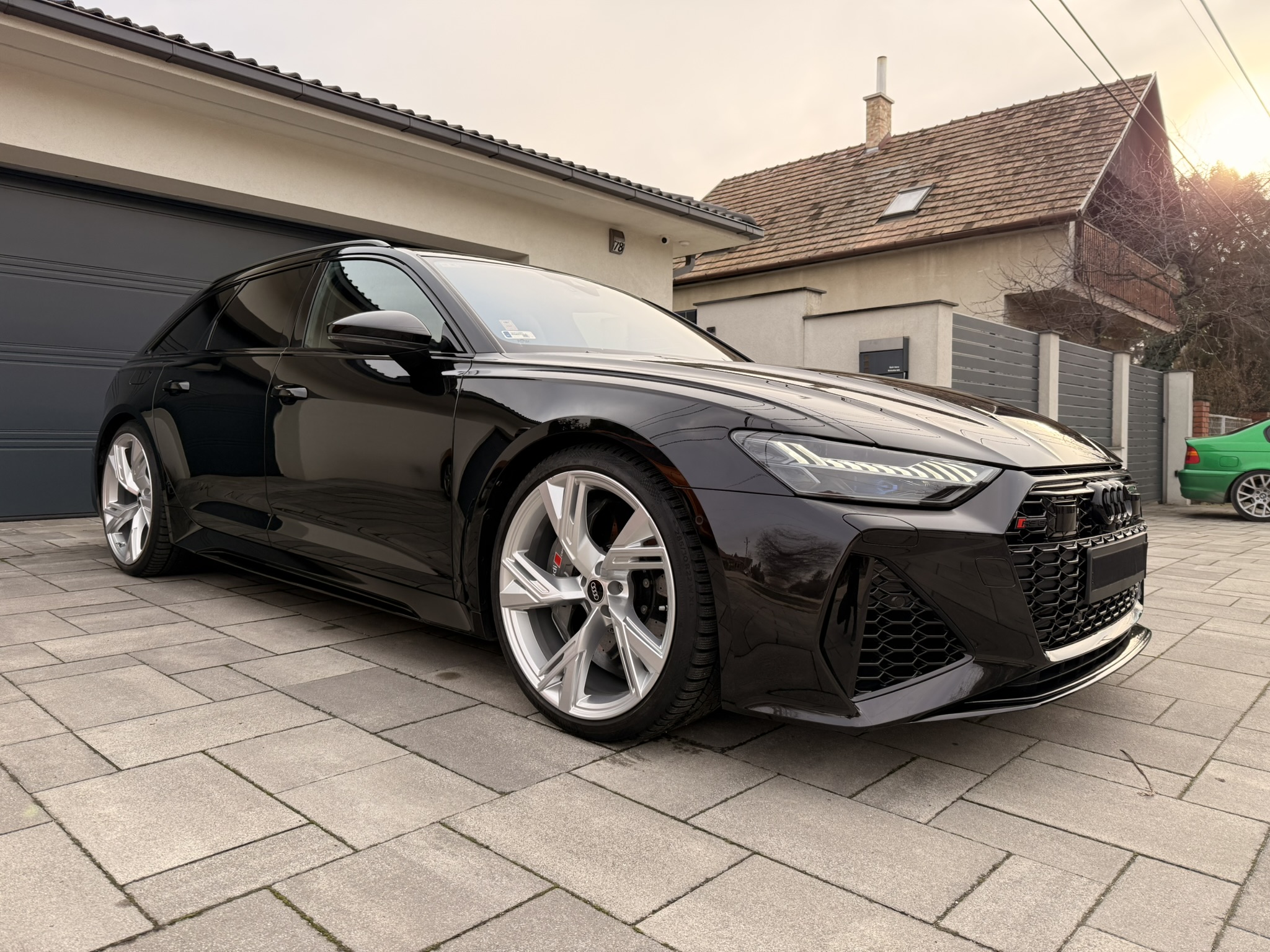 Audi RS6 | Front karosszéria védőfóliázás